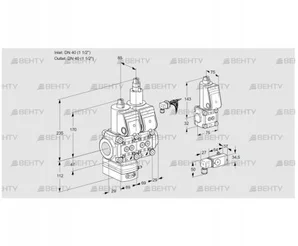 VCD2E40R/40R05D-50LWR/1-PP/PPBS (88103335) Регулятор давления Kromschroder