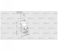 VAS3T50N/NKGL (88032962) Газовый клапан Kromschroder