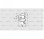 GIK 150F02-6 (85095220) Регулятор соотношения газ/воздух Kromschroder