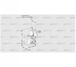 VAS350/-F/NW (88005192) Газовый клапан Kromschroder