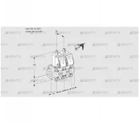 VCS1E10R/10R05NNWR3/PPPP/PPPP (88106438) Сдвоенный газовый клапан Kromschroder