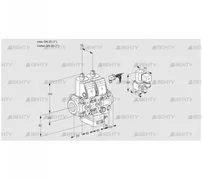 VCH1E25R/25R05NHEVWR/PPPP/PPBY (88103094) Клапан с регулятором расхода Kromschroder