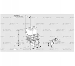 VCD1T25N/15N05FND-50QL/PPPP/3-PP (88102697) Регулятор давления Kromschroder