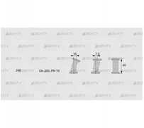 EKO 200F-Z (03262072) Газовый компенсатор Kromschroder