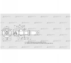 BIC 65RD-200/235-(38)E (84031032) Газовая горелка Kromschroder