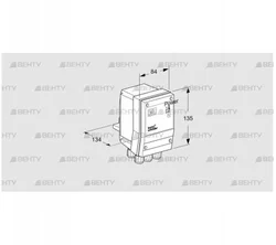 TC 1V05Q/K (84765544) Автомат контроля герметичности Kromschroder