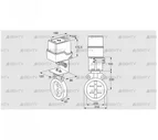 IDR250Z03D350AS/50-60Q30E (88303742) Дроссельная заслонка Kromschroder