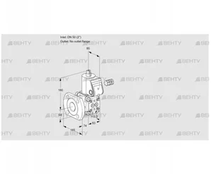 VAS350/-F/NW (88009047) Газовый клапан Kromschroder