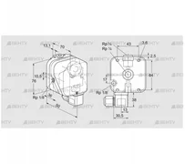 DG 10U-6T (84447303) Датчик-реле давления газа Kromschroder