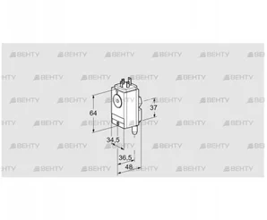 DG 30VC4-5W (84448260) Датчик-реле давления газа Kromschroder