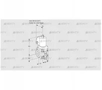 VAS1T20/-N/NKSL (88028461) Газовый клапан Kromschroder