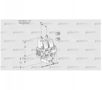 VCG2E40F/50R05FNGEVWR3/PPPP/PPPP (88101661) Клапан с регулятором соотношения Kromschroder