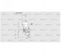 VAD1-/20R/NWGL-100A (88033950) Газовый клапан с регулятором давления Kromschroder