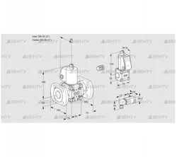 VAS3E50F/50F05NWL/BS/2- (88104052) Газовый клапан Kromschroder