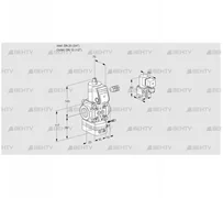 VAG120/15R/NQBE (88004915) Газовый клапан с регулятором соотношения Kromschroder