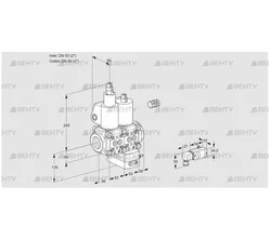 VCD3E50R/50R05LD-50WL/PP2-/4--3 (88103517) Регулятор давления Kromschroder