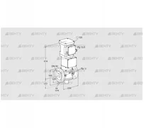 VK 50F80W6HG93DS (85314104) Газовый клапан с приводом Kromschroder