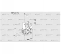 VCS2E40R/40R05FNNWR3/PPPP/PPPP (88101234) Сдвоенный газовый клапан Kromschroder