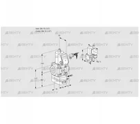 VAG115R/NWBE (88003853) Газовый клапан с регулятором соотношения Kromschroder