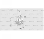 VCS2E50R/50R05FNNWR/PPPP/PPPP (88101228) Сдвоенный газовый клапан Kromschroder