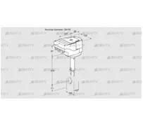 IBH80Z01A/20-30W3E (88301110) Дроссельная заслонка Kromschroder