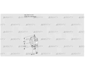 VMF115/-N05M (88024742) Фильтрующий модуль Kromschroder