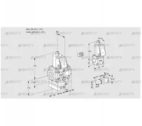 VAG2E40R/40R05GEVWR/3-/ZS (88105258) Газовый клапан с регулятором соотношения Kromschroder