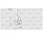 VAS3T50N/50N05NVQSR/PP/PP (88107176) Газовый клапан Kromschroder