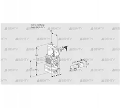 VAD1-/20R/NW-100A (88005535) Газовый клапан с регулятором давления Kromschroder