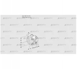 VFC115/15R05-20PPPP (88300212) Регулирующий клапан Kromschroder