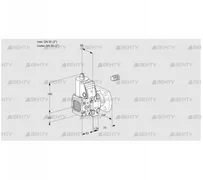 VAS3E50F/50F05FNVWR/PP/PP (88106183) Газовый клапан Kromschroder