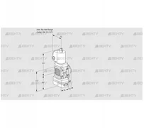 VAD1T-/15N/NKGL-25B (88029795) Газовый клапан с регулятором давления Kromschroder