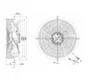 Осевой вентилятор ebmpapst S4D350AN0830