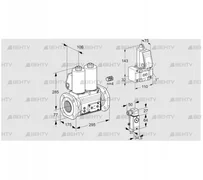 VCS665F05NNKL3E/P3PP/PPZ- (88207477) Сдвоенный газовый клапан Kromschroder