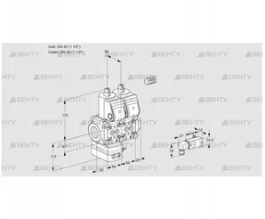 VCD2E40R/40R05D-25NWR/2-PP/PPPP (88107114) Регулятор давления Kromschroder