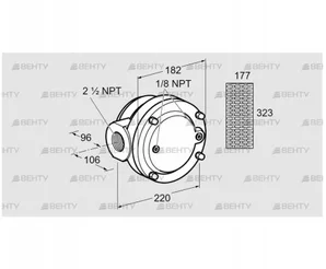 GFK 65TN40-3 (81941500) Газовый фильтр Kromschroder