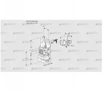 VAD1-/15R/NW-50B (88007549) Газовый клапан с регулятором давления Kromschroder