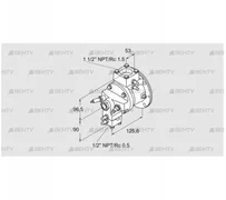 TJ28.0025-A2AMSCNA9D2XAB0 (85401360) Газовая горелка Kromschroder