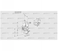 VAG1-/20R/NWAE (88023901) Газовый клапан с регулятором соотношения Kromschroder