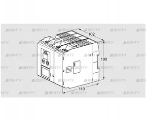 BCU580QC0F1U0D0K0-E (88670139) Блок управления горением Kromschroder