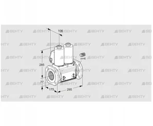 VCS665F05NNWL3B/MPPM/MPPM (88207892) Сдвоенный газовый клапан Kromschroder