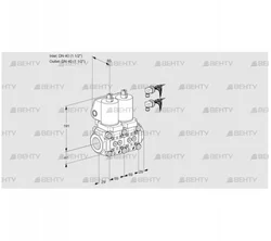 VCS2E40R/40R05NNWSL8/PPPP/PPPP (88105713) Сдвоенный газовый клапан Kromschroder