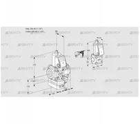 VAG2E40R/40R05GEVWR/PP/ZS (88107037) Газовый клапан с регулятором соотношения Kromschroder