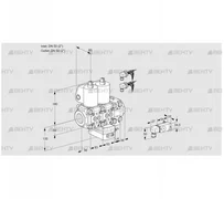 VCH3E50R/50R05NHEVQL6/PPPP/-3PP (88105863) Клапан с регулятором расхода Kromschroder