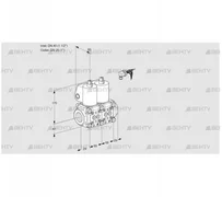 VCS2E40R/25R05NNWL/PPPP/PPPP (88102875) Сдвоенный газовый клапан Kromschroder