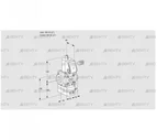VAV350R/NYAK (88026191) Газовый клапан с регулятором соотношения Kromschroder