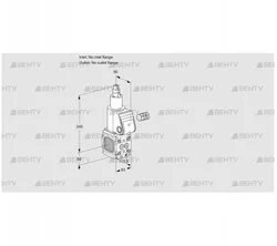 VAS3T-/LQ (88000081) Газовый клапан Kromschroder