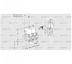 VCD2E40R/40R05ND-25WL/PPZS/PPPP (88106874) Регулятор давления Kromschroder