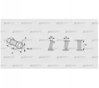 EKO 15RI (03262042) Газовый компенсатор Kromschroder