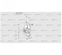 VAD1-/15R/NW-25B (88001572) Газовый клапан с регулятором давления Kromschroder